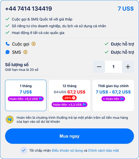 Cửa sổ mua hàng
