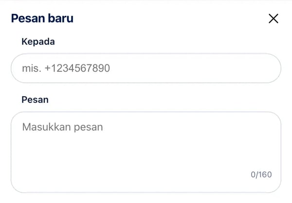 Mengirim SMS