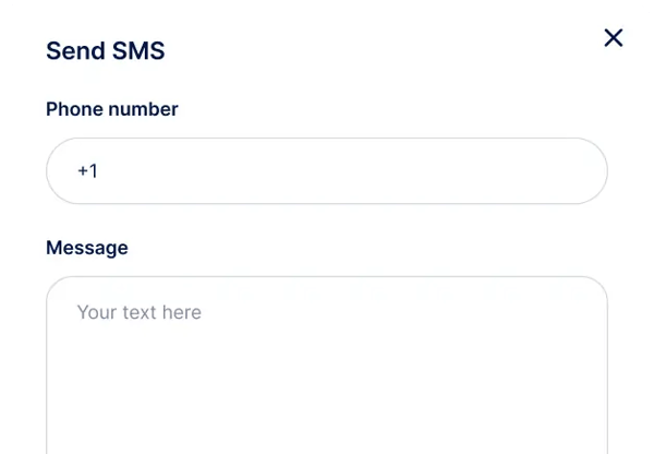 Sending SMS