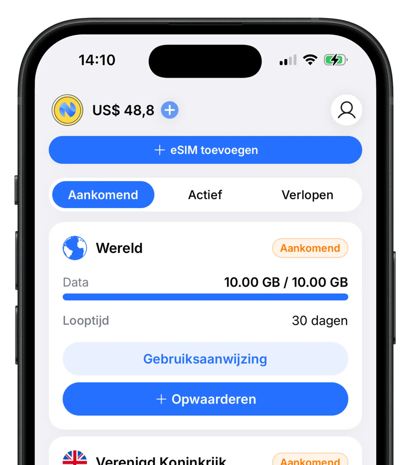 Numgo mobiele app