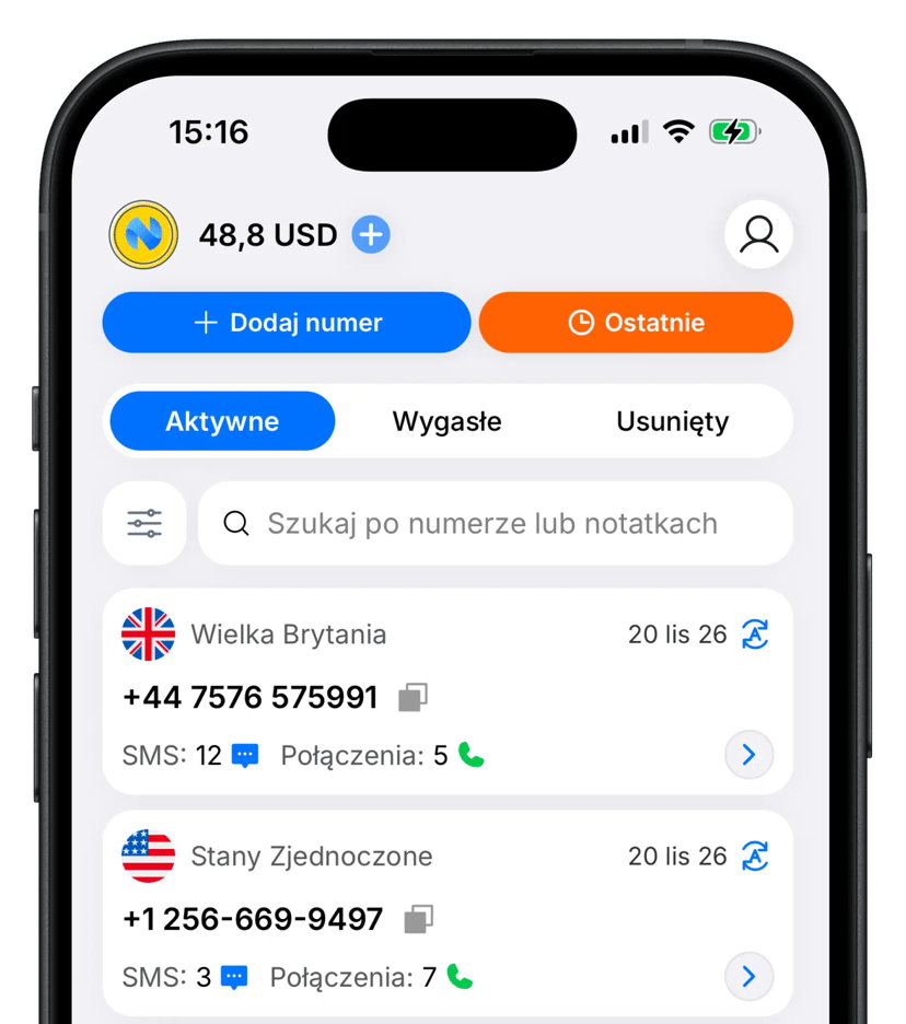 Aplikacja mobilna Numgo